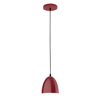 J-Series One Light Pendant in Barn Red (518|PEB41755C21)