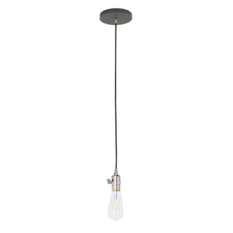 Uno One Light Pendant in Architectural Bronze with Brushed Nickel (518|PEB4005196C24)