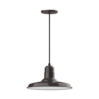 Warehouse One Light Pendant in Architectural Bronze (518|PEB18351)