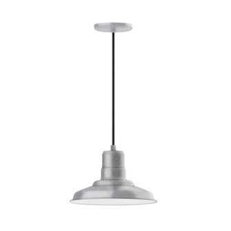 Warehouse One Light Pendant in Painted Galvanized (518|PEB18249C24G05)