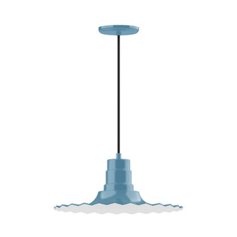 Radial One Light Pendant in Light Blue (518|PEB15954C12)