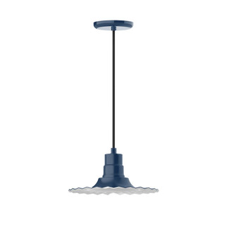 Radial One Light Pendant in Navy (518|PEB15850C22G05)