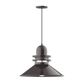Atomic One Light Pendant in Architectural Bronze (518|PEB15251C23)
