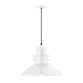 Atomic One Light Pendant in White (518|PEB15244)