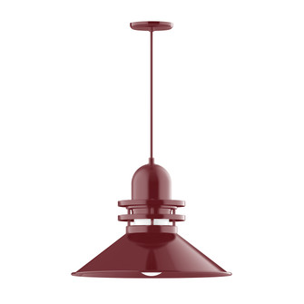 Atomic One Light Pendant in Slate Gray (518|PEB15240C24)