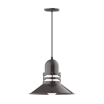 Atomic One Light Pendant in Architectural Bronze (518|PEB15051)