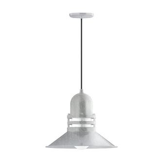 Atomic One Light Pendant in Painted Galvanized (518|PEB15049C23)