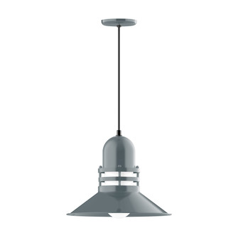 Atomic One Light Pendant in Slate Gray (518|PEB15040)