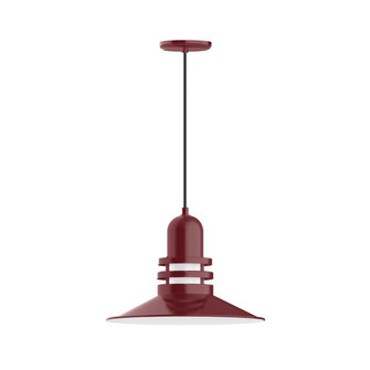Atomic One Light Pendant in Barn Red (518|PEB14955C04)