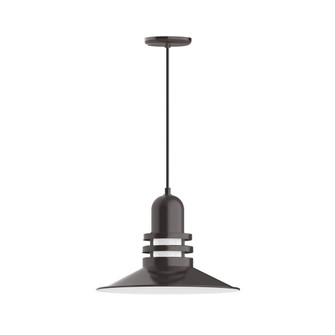 Atomic One Light Pendant in Architectural Bronze (518|PEB14951C22)