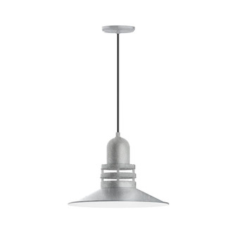 Atomic One Light Pendant in Painted Galvanized (518|PEB14949C12)