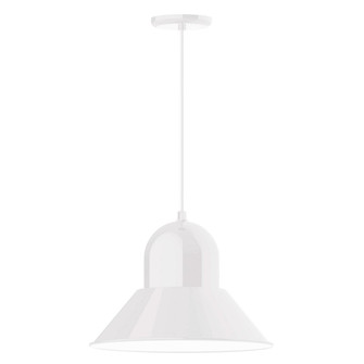 Prima One Light Pendant in White (518|PEB12544C21)