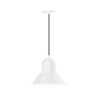 Prima One Light Pendant in White (518|PEB12444C02)