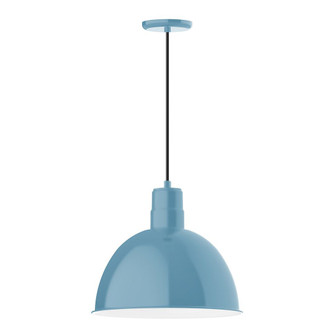 Deep Bowl One Light Pendant in Light Blue (518|PEB11754C20G05)