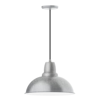 Cafe One Light Pendant in Painted Galvanized (518|PEB10849)