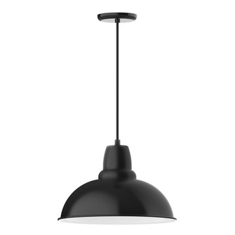Cafe One Light Pendant in Black (518|PEB10841C02W16)