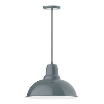 Cafe One Light Pendant in Slate Gray (518|PEB10840C21W16)