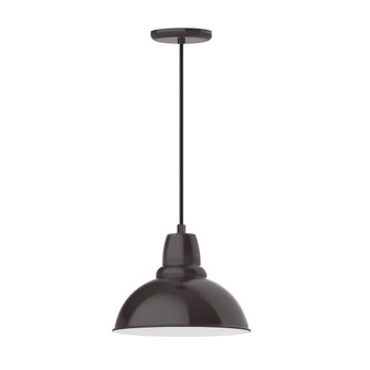 Cafe One Light Pendant in Architectural Bronze (518|PEB10651C12)