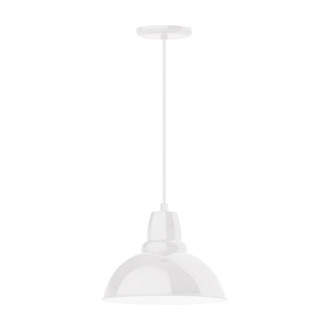 Cafe One Light Pendant in Painted Galvanized (518|PEB10649W12)