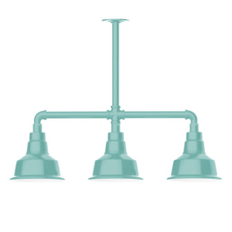 Warehouse Three Light Pendant in Sea Green (518|MSK18048T48)