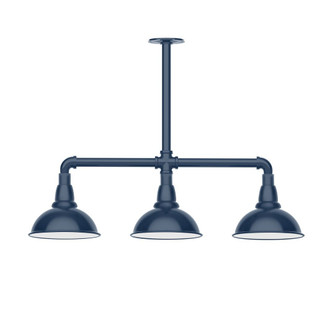 Cafe Three Light Pendant in Navy (518|MSK10550T30G05)