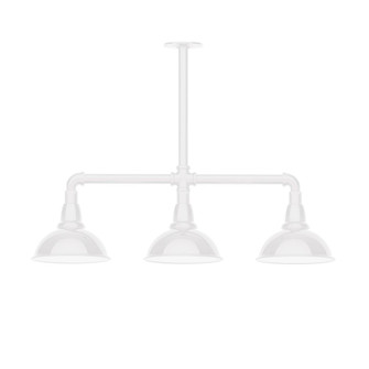 Cafe Three Light Pendant in White (518|MSK10544T48W08)