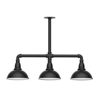 Cafe Three Light Pendant in Black (518|MSK10541T36)