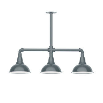 Cafe Three Light Pendant in Slate Gray (518|MSK10540T48)