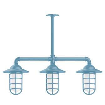 Vaportite Three Light Pendant in Light Blue (518|MSK05254T36)