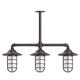 Vaportite Three Light Pendant in Architectural Bronze (518|MSK05251T48)