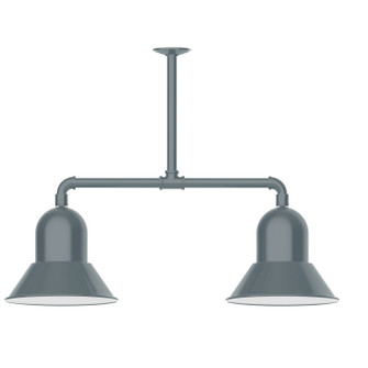 Prima Two Light Pendant in Slate Gray (518|MSD12340)