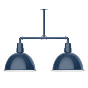Deep Bowl Two Light Pendant in Navy (518|MSD11750T36)
