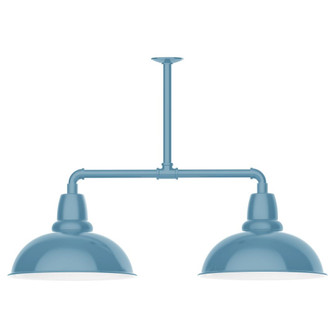 Cafe Two Light Pendant in Light Blue (518|MSD10854T36W16)