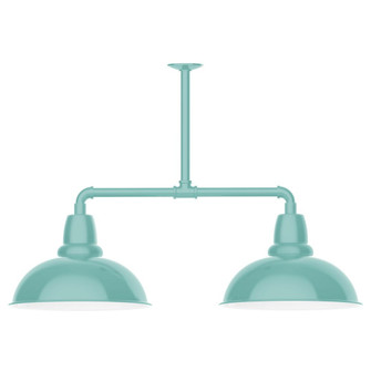 Cafe Two Light Pendant in Sea Green (518|MSD10848T36G05)