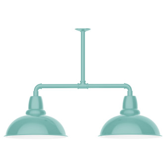 Cafe Two Light Pendant in Sea Green (518|MSD10848T36)