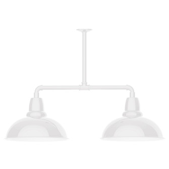 Cafe Two Light Pendant in White (518|MSD10844)