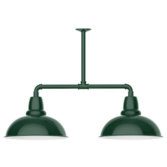 Cafe Two Light Pendant in Forest Green (518|MSD10842)