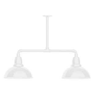 Cafe Two Light Pendant in White (518|MSD10644T48)