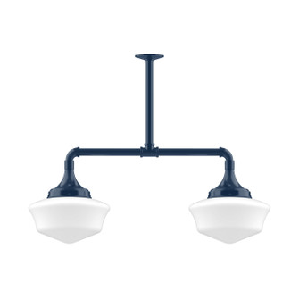 Schoolhouse Two Light Pendant in Navy (518|MSD02150T30)