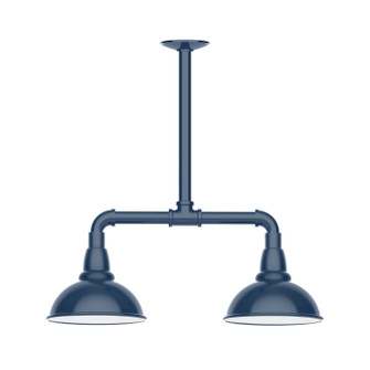 Cafe Two Light Pendant in Navy (518|MSB10550T24)