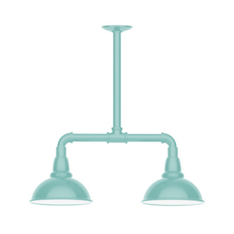 Cafe Two Light Pendant in Sea Green (518|MSB10548T48)