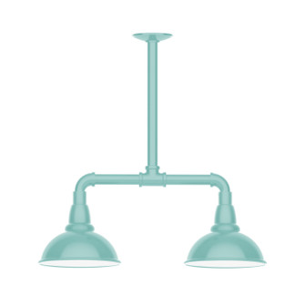 Cafe Two Light Pendant in Sea Green (518|MSB10548T30)