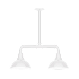 Cafe Two Light Pendant in White (518|MSB10544T36)