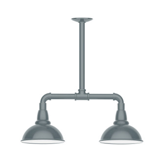 Cafe Two Light Pendant in Slate Gray (518|MSB10540T36)