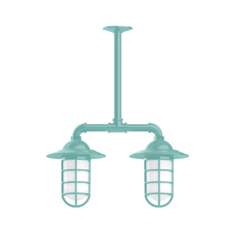 Vaportite Two Light Pendant in Sea Green (518|MSA05248T24)