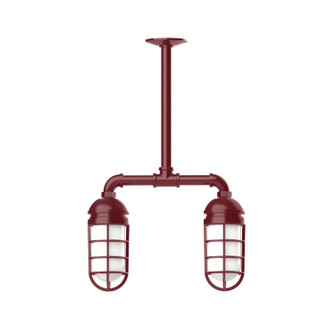 Vaportite Two Light Pendant in Barn Red (518|MSA05055)