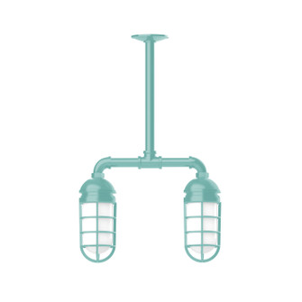 Vaportite Two Light Pendant in Sea Green (518|MSA05048)