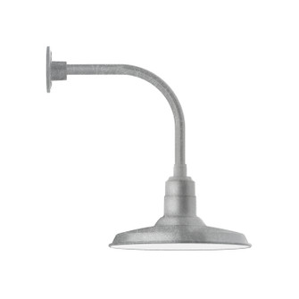 Warehouse One Light Wall Mount in Painted Galvanized (518|GNU18349)