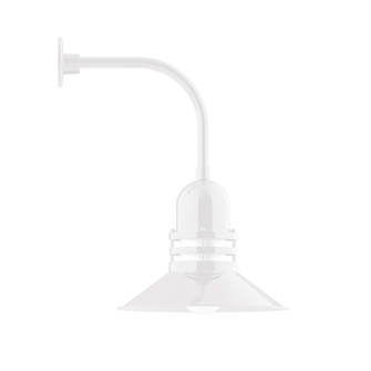 Atomic One Light Wall Mount in White (518|GNU15044)
