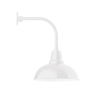 Cafe One Light Wall Mount in White (518|GNU10844)